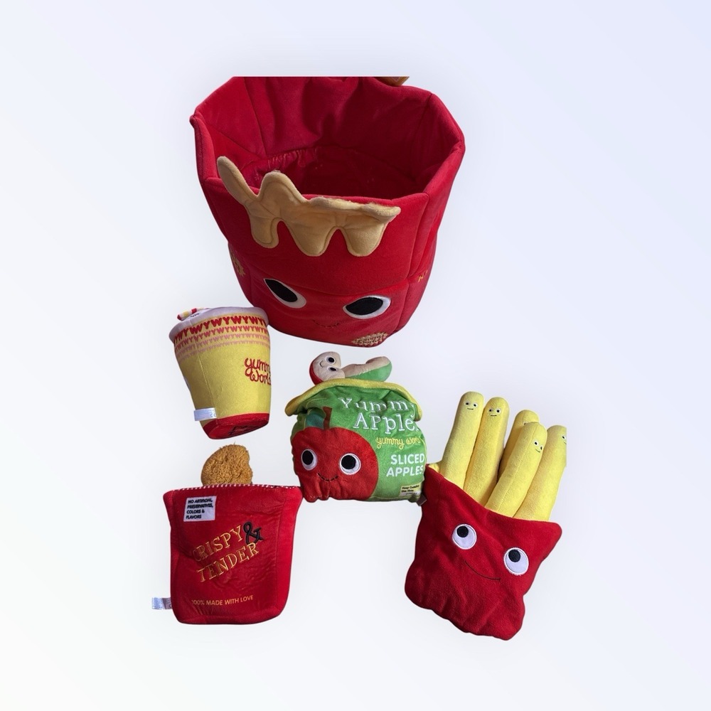 Yummy World Camille The Yummy Meal Kidrobot Plush Not Complete